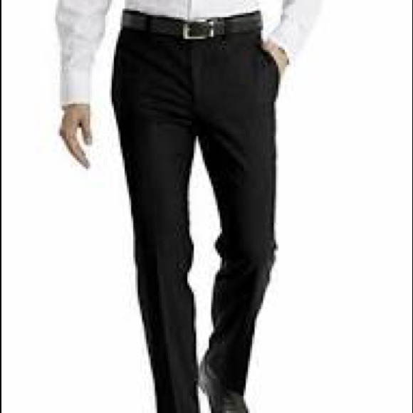 Mens Black Dress Pants 34 x 32 - Picture 2 of 15